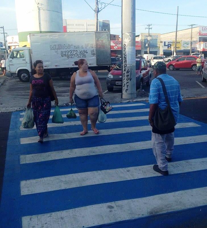 Novas faixas de pedestre garantem mais segurança no trânsito - SMTT Aracaju